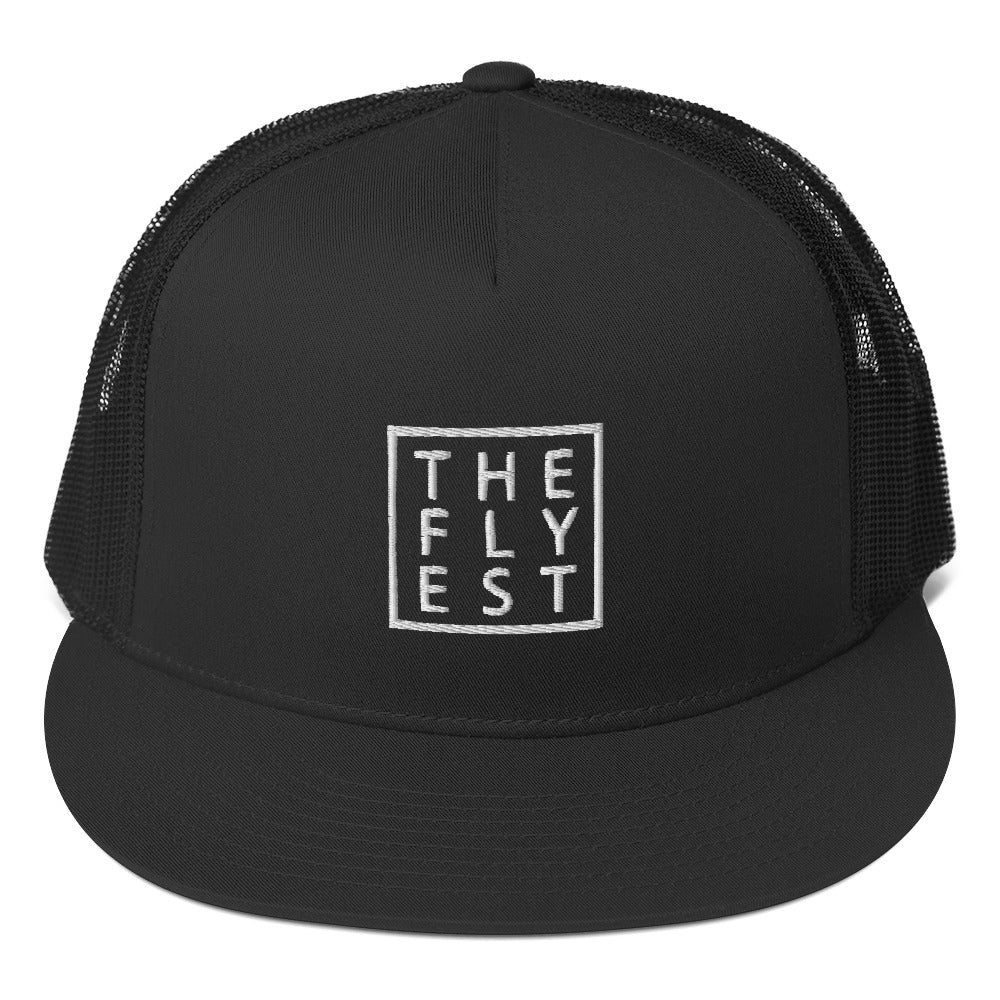 The Flyest Block Trucker Cap