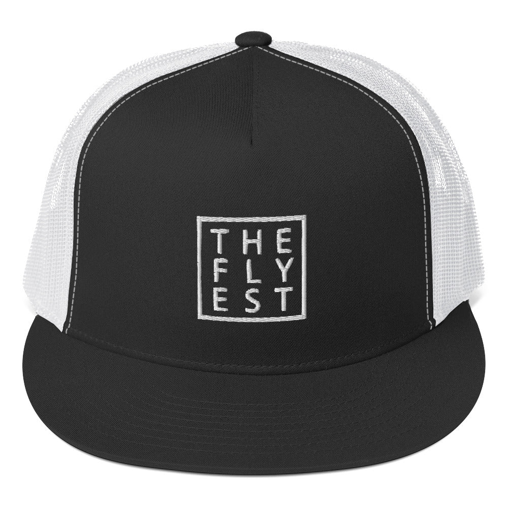 The Flyest Block Trucker Cap