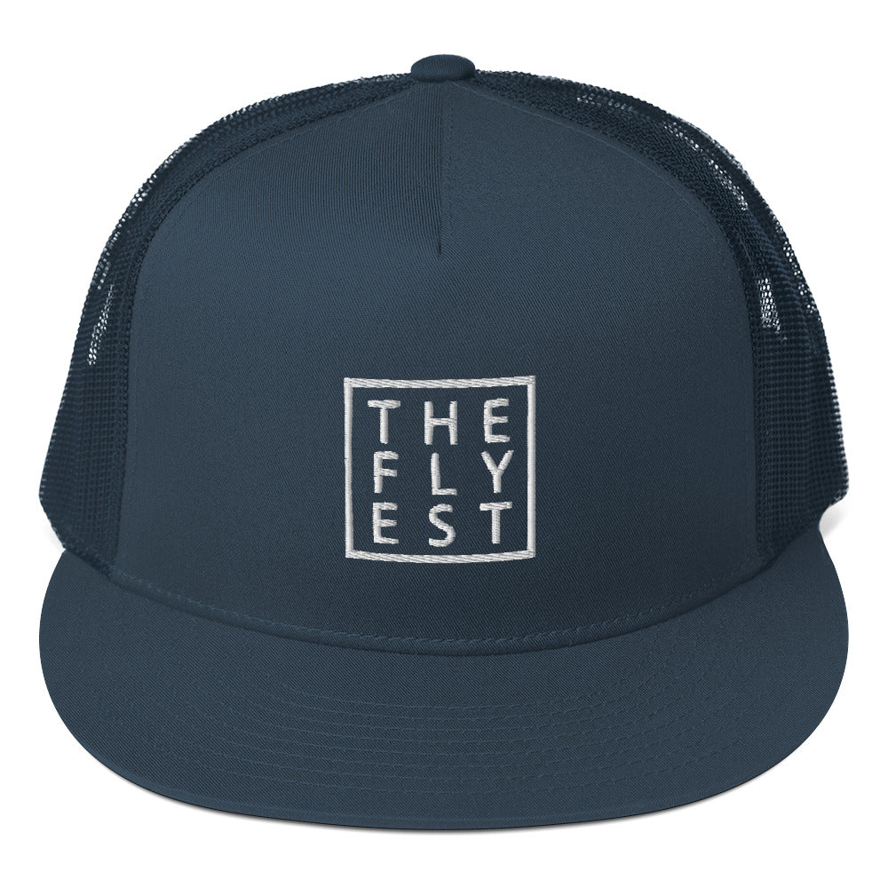 The Flyest Block Trucker Cap