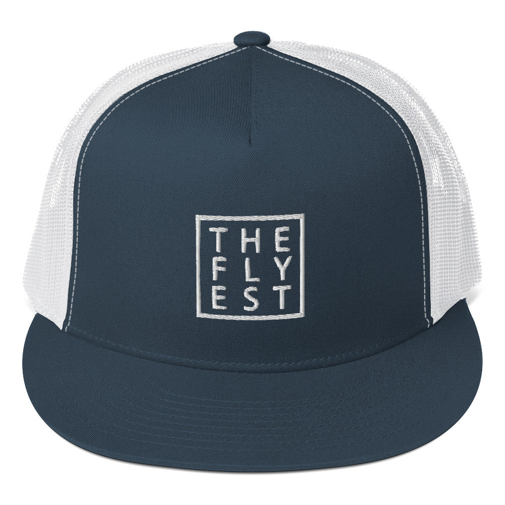 The Flyest Block Trucker Cap