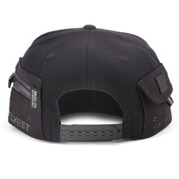 Flyest All Black Xcel Snapback
