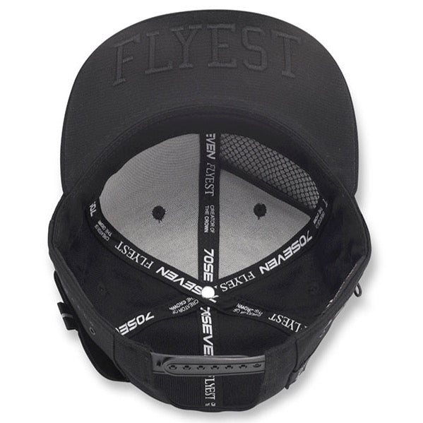 Flyest All Black Xcel Snapback