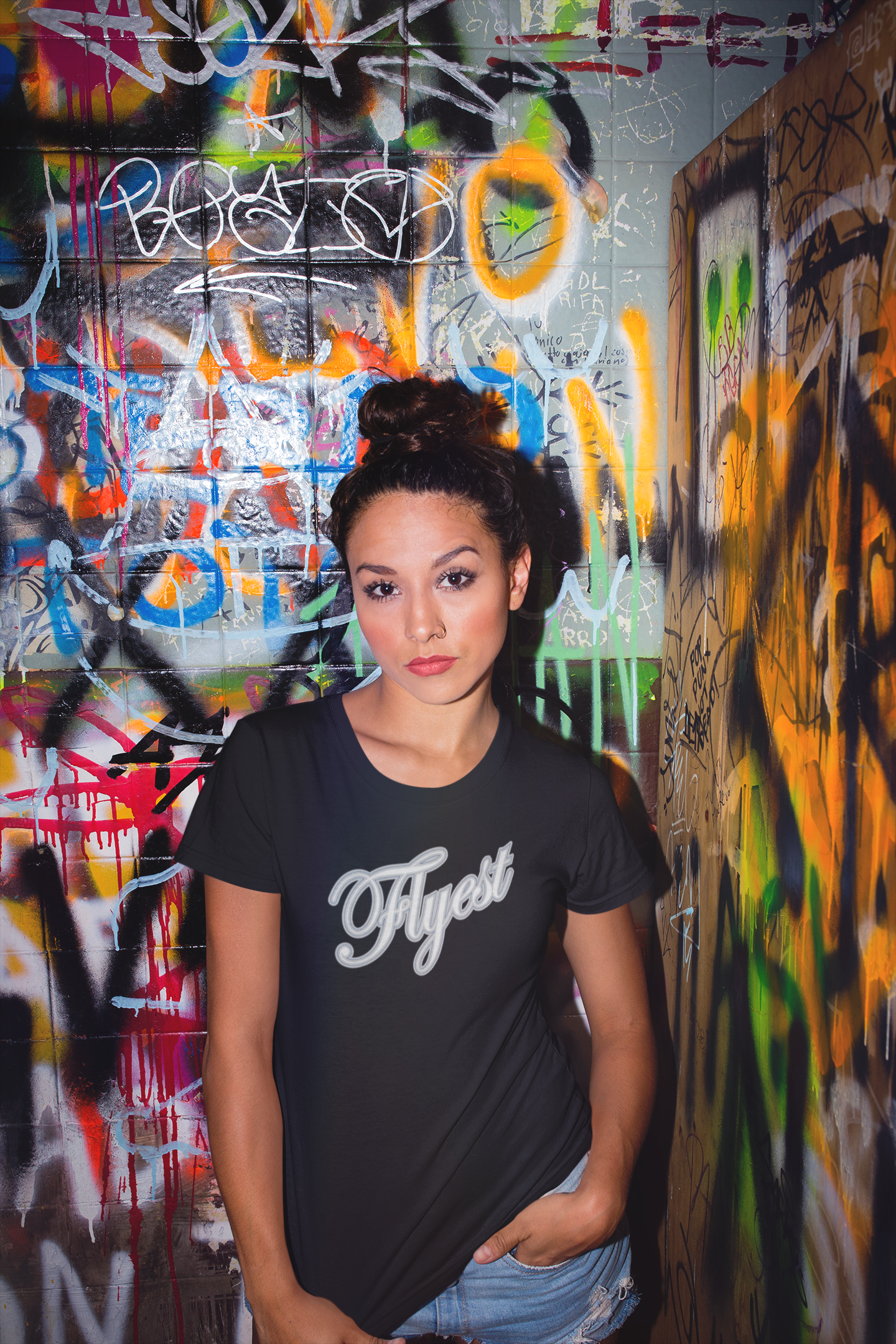 Flyest Cursive Women's tee