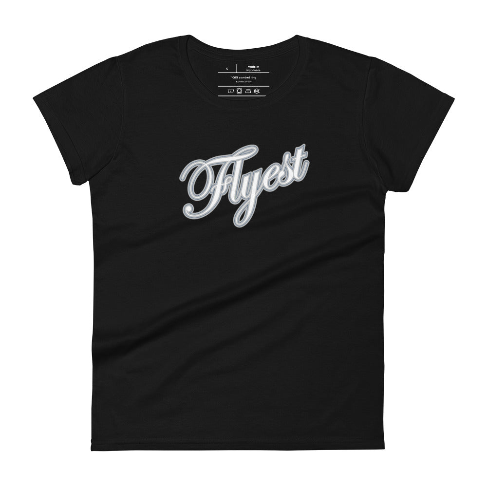 Flyest Cursive Women's tee