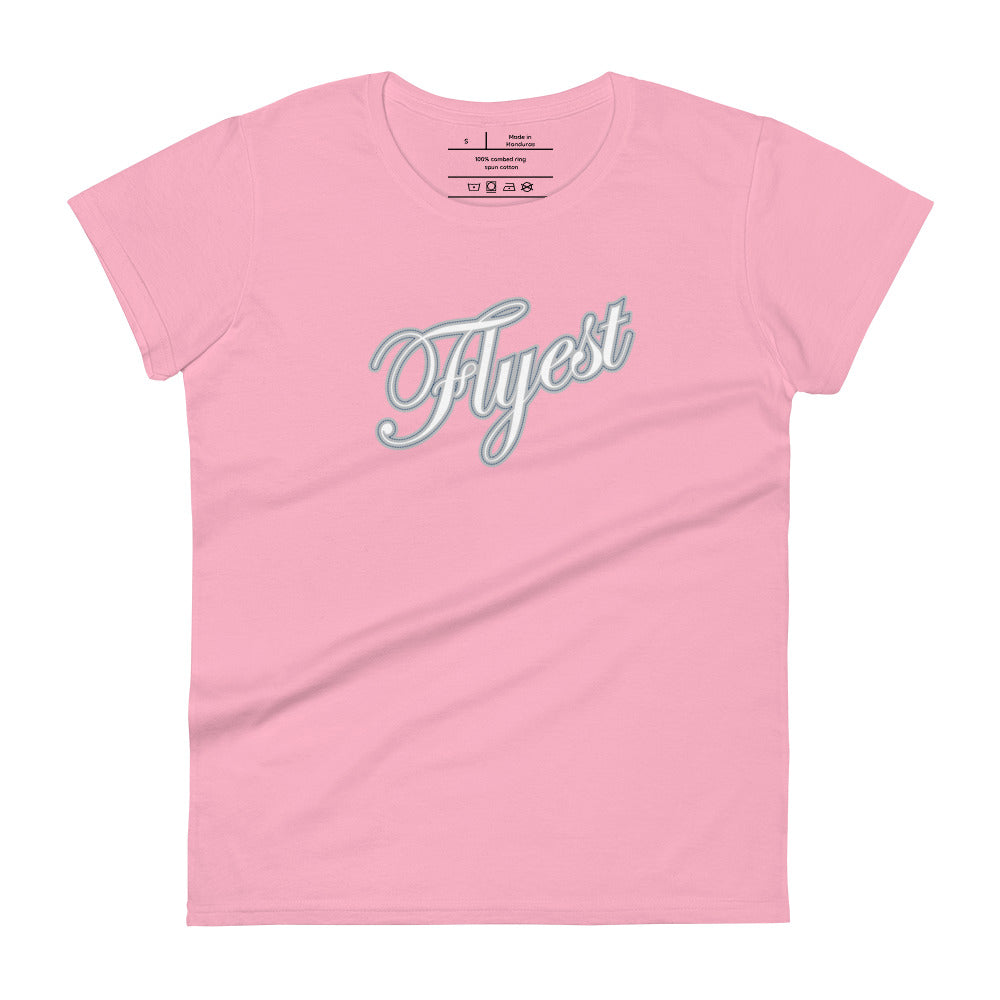 Flyest Cursive Women's tee