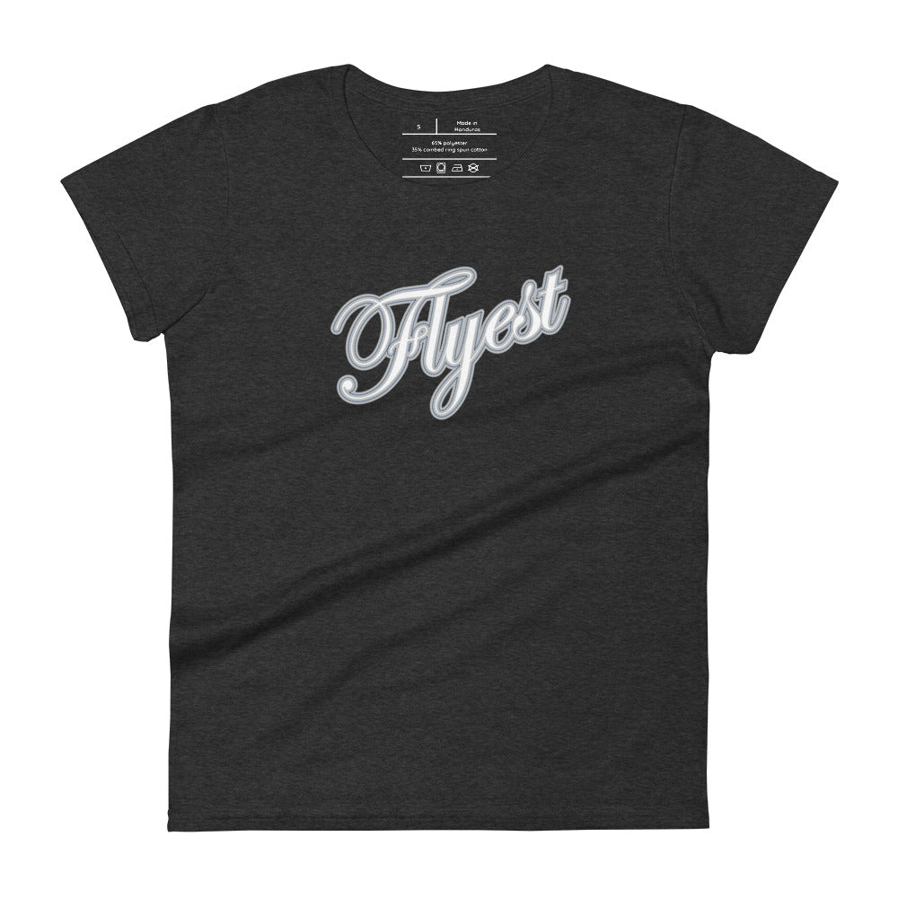 Flyest Cursive Women's tee