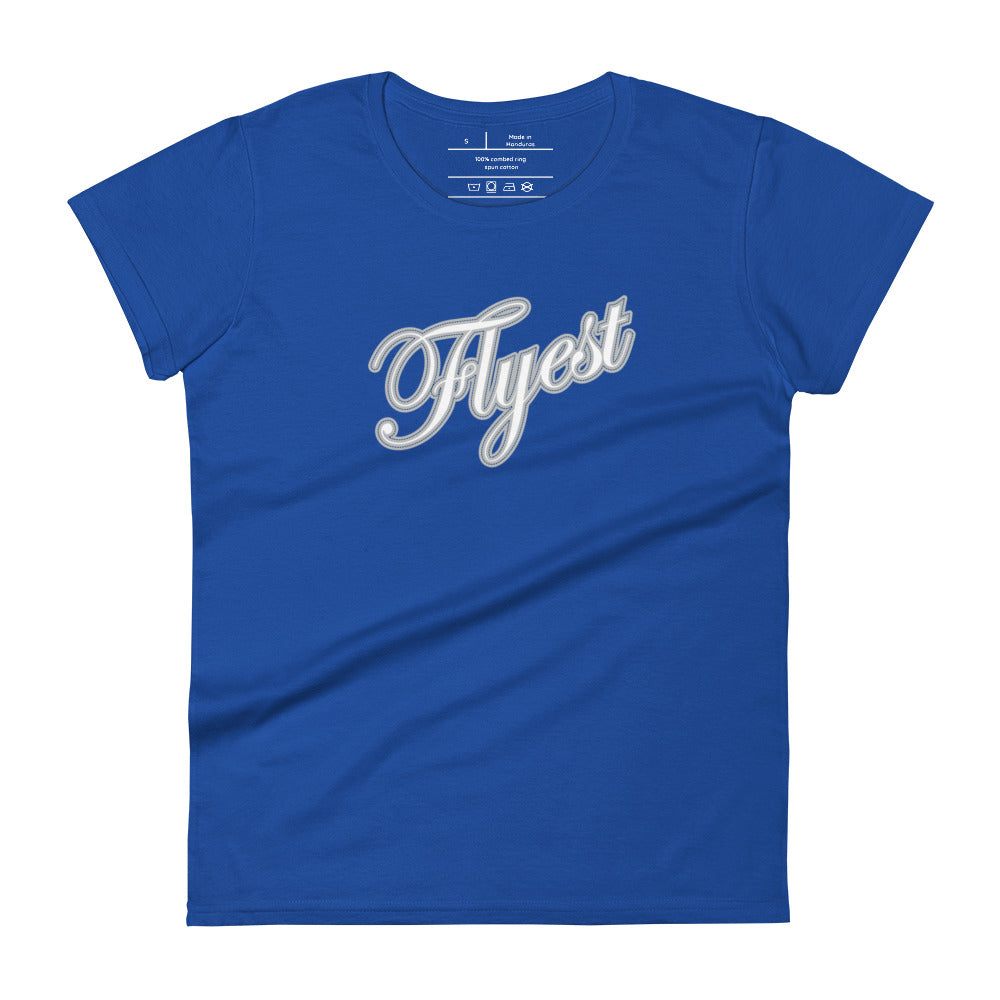 Flyest Cursive Women's tee